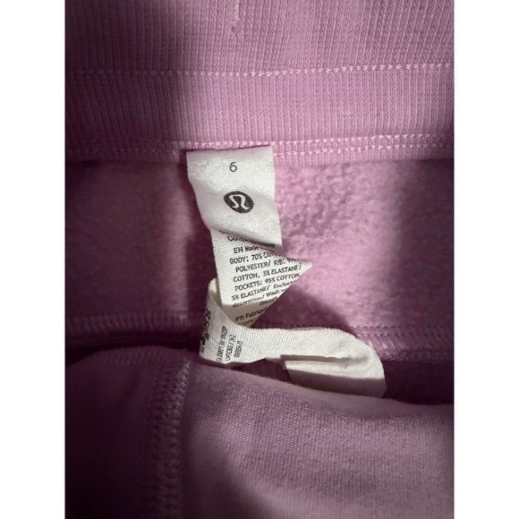 Lululemon Align High Rise Shorts Lilac Purple Athletic Casual Women's Size 6 - Picture 4 of 4